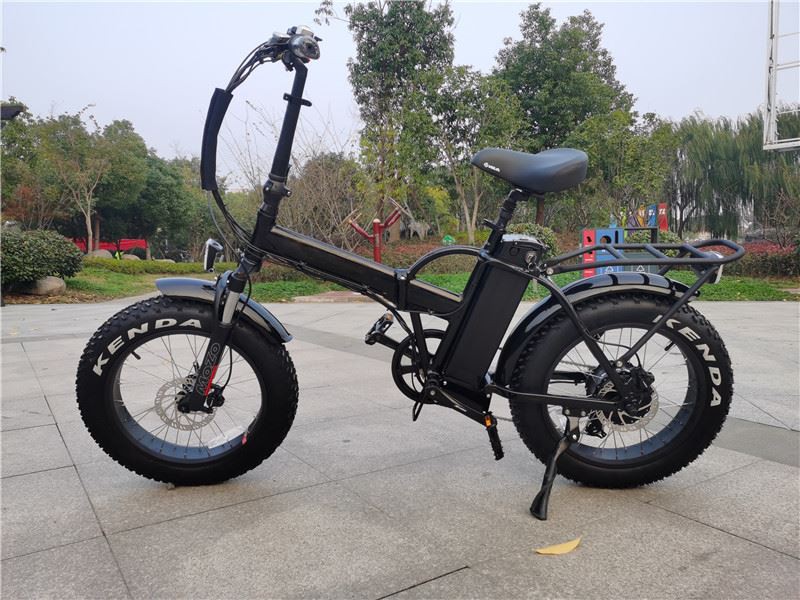 fat tire foldable electric bike