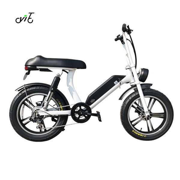 High Power Beach Cruiser Moped Style Ebike